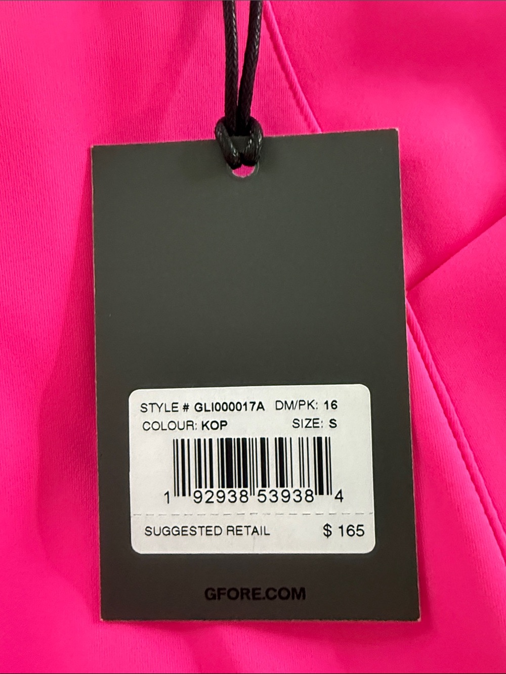 G/FORE Women’s Neon Pink Athletic Skirt - Picture 2 of 9